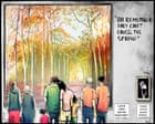 Ella Baron on David Hockney – cartoon