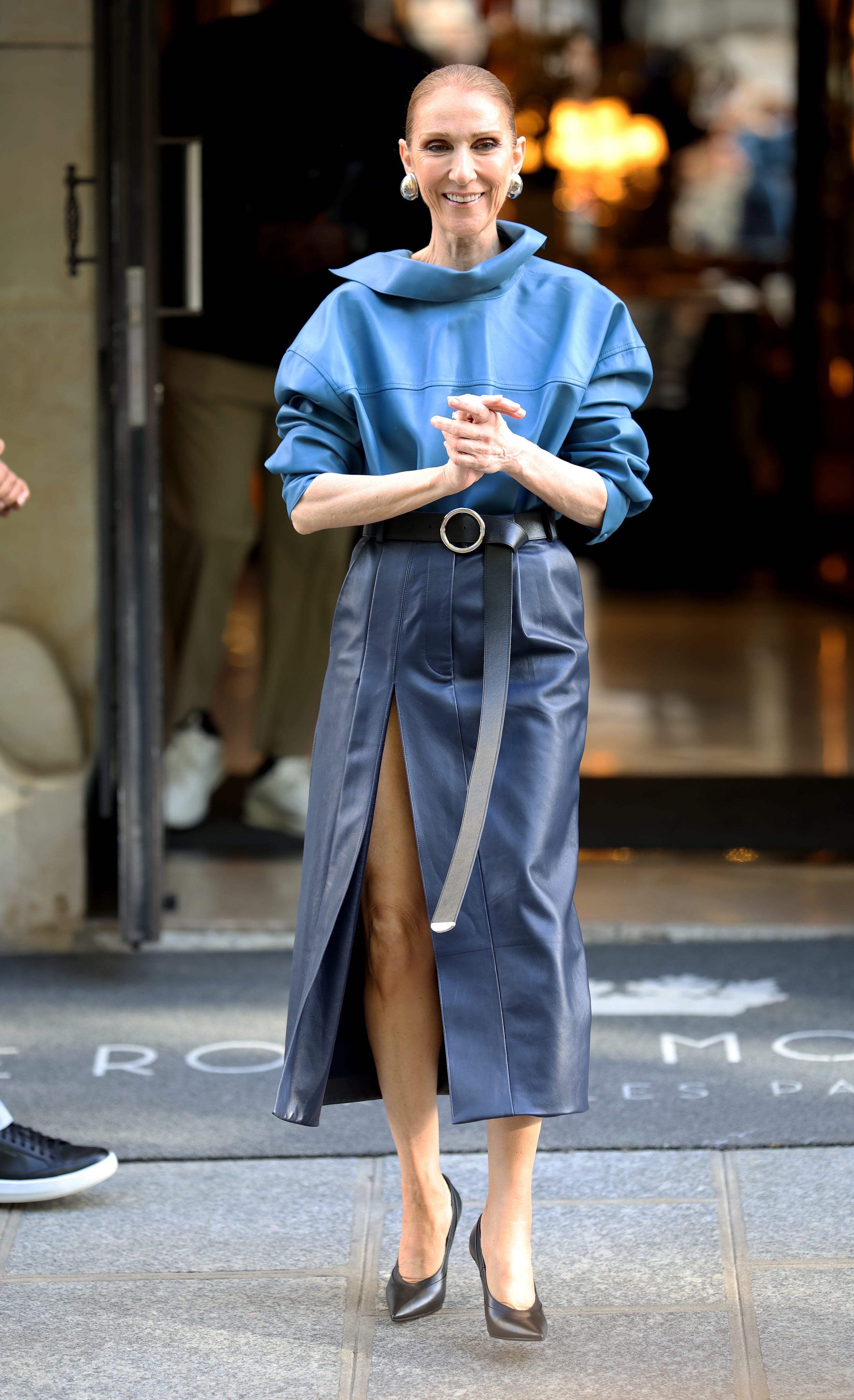 Céline Dion Proves a “Drop Bun” Is the Chicest Low-Maintenance Hairstyle for Women Over 50