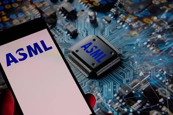 ASML rises 5% after hiking sales forecast for second time this year on strong AI chip demand