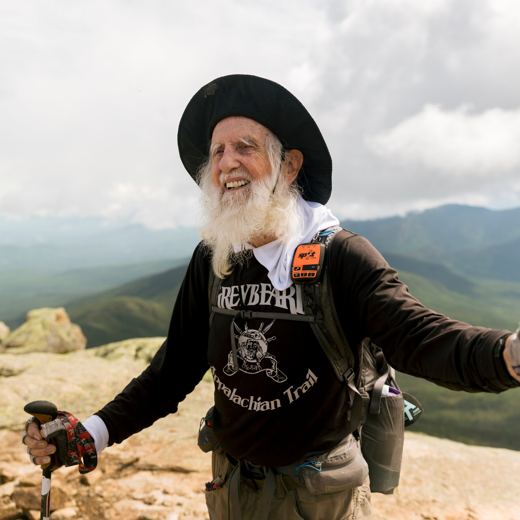 Dale ‘Grey Beard’ Sanders Becomes Oldest Person to Hike Appalachian Trail, at 91