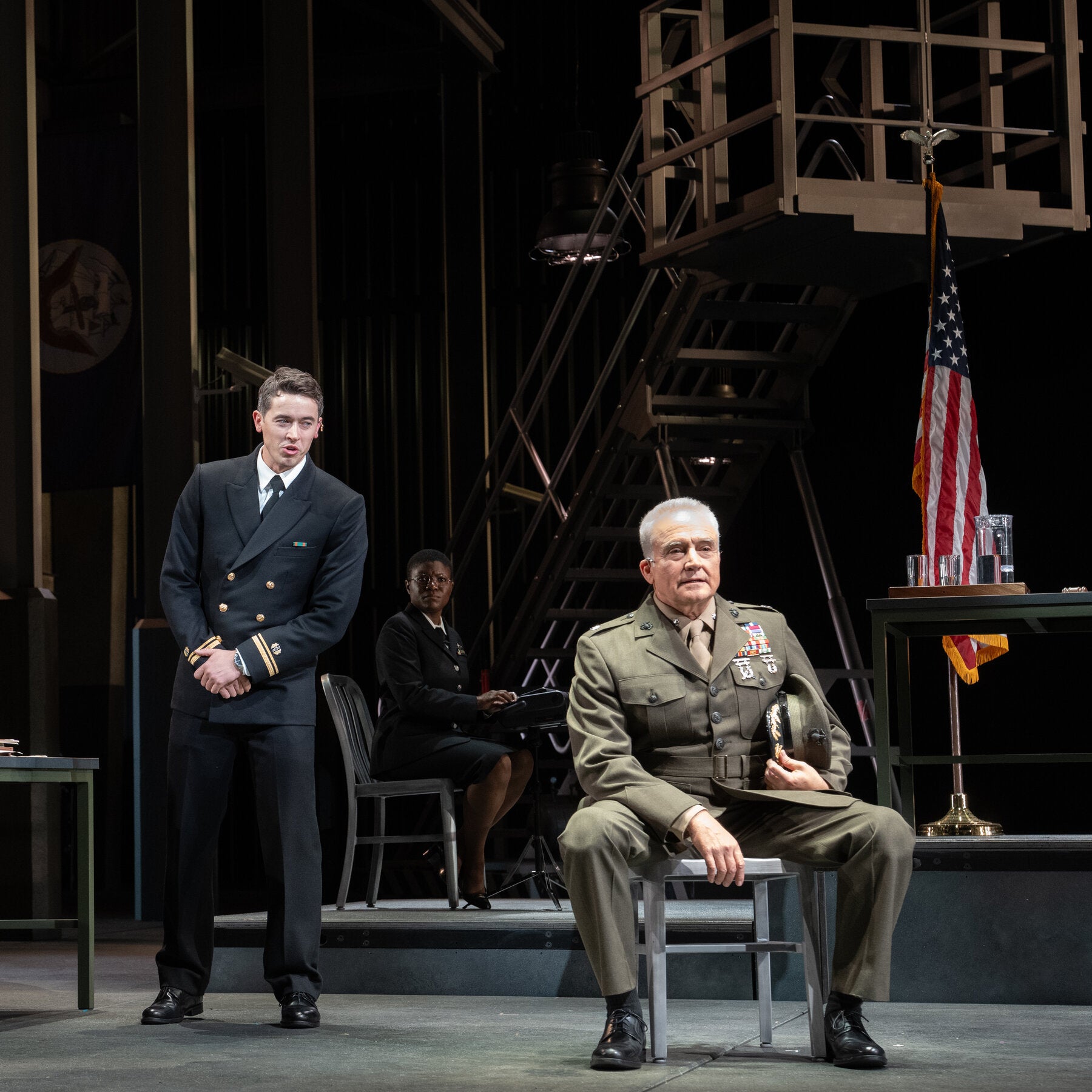 Review: ‘A Few Good Men,’ With Bradley Whitford and Tom Blyth, Gives Up the Fight
