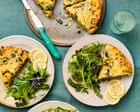 Meera Sodha’s recipe for spinach, pea and cheddar frittata | Meera Sodha recipes