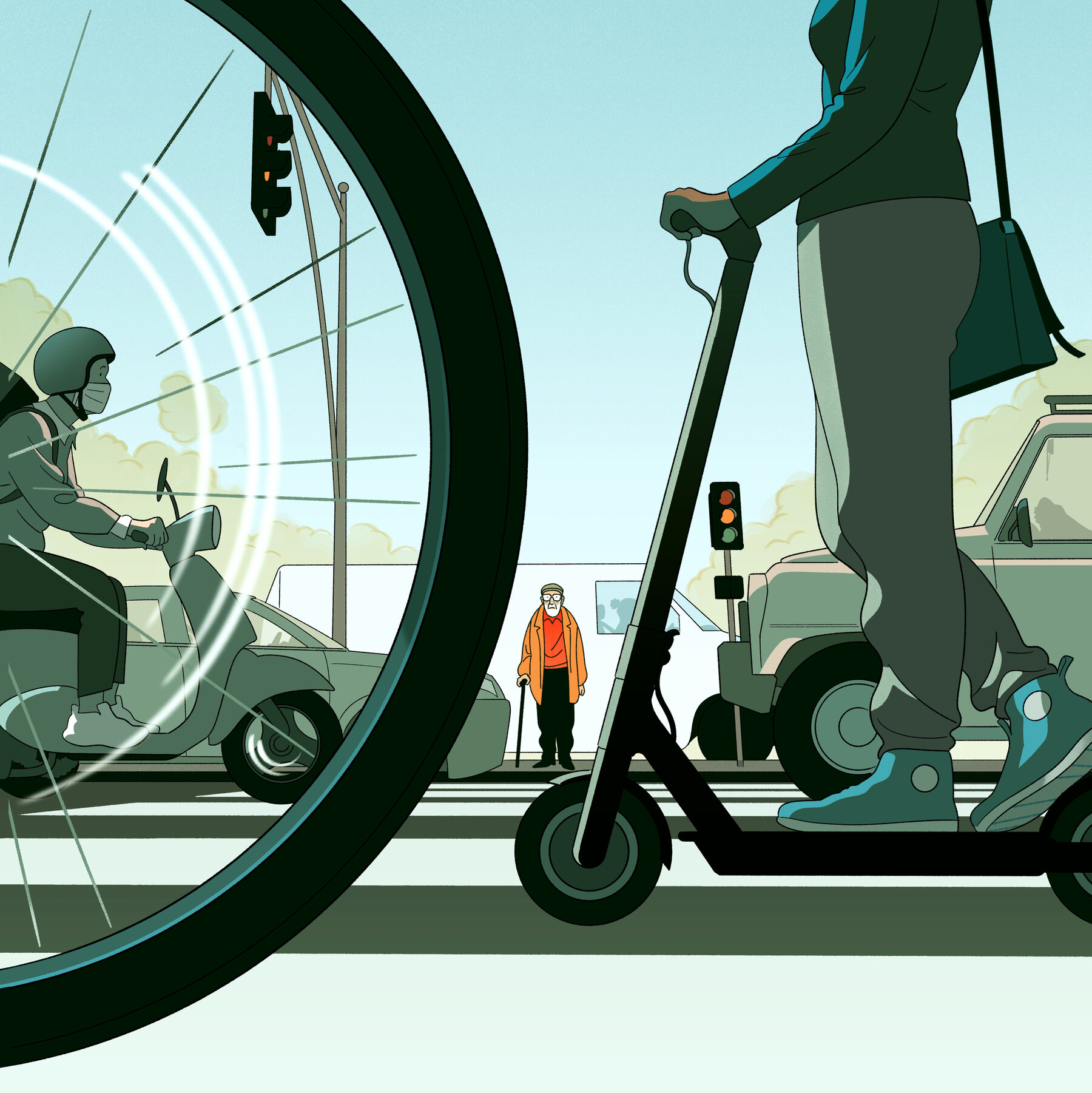 Why Older Pedestrians Are More Likely to Die After Being Hit by a Car