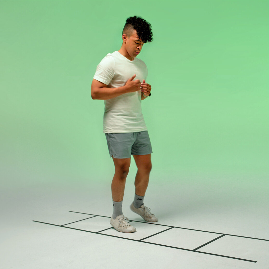 A 20-Minute Agility Ladder Workout