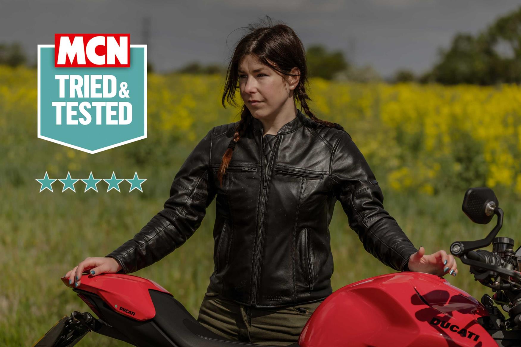 'I love this jacket so much I wear it as a casually off the bike too'