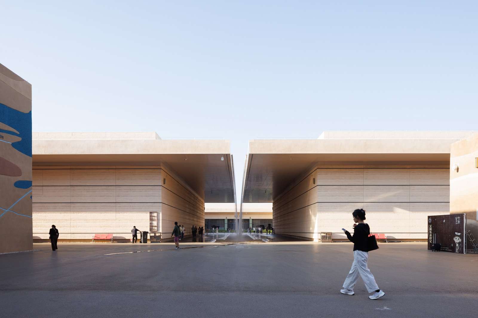The Architectural Museum Design Relies on Ground Immersion as an Entry to the Architectural Experience