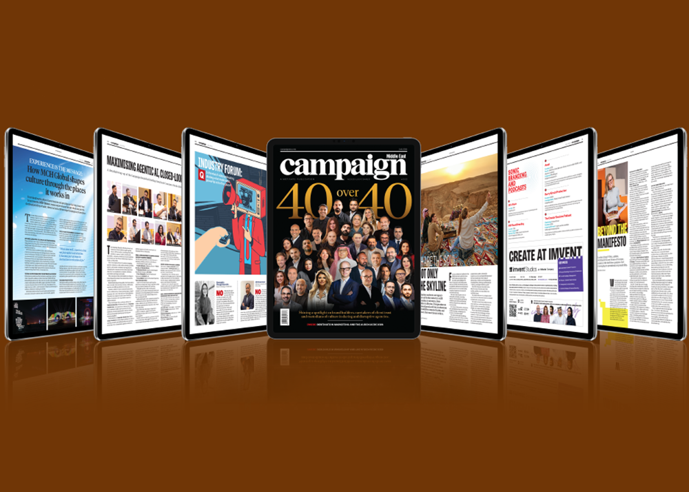 Campaign Middle East’s first 40 over 40 issue is out now