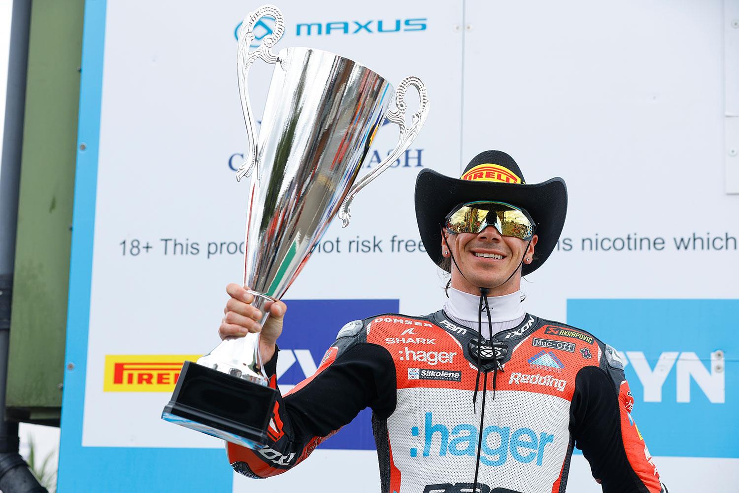 BSB Snetterton: Scott Redding wins Race Two as Kyle Ryde and Bradley Ray collide