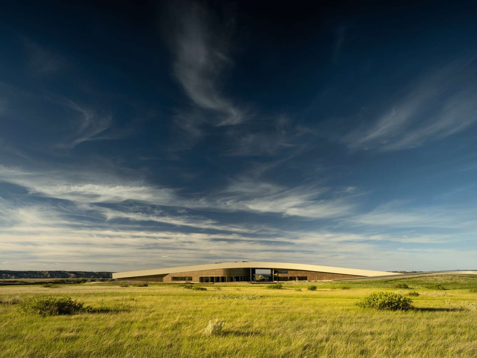 Theodore Roosevelt Presidential Library Explores the Integration of Architecture with the Natural Landscape