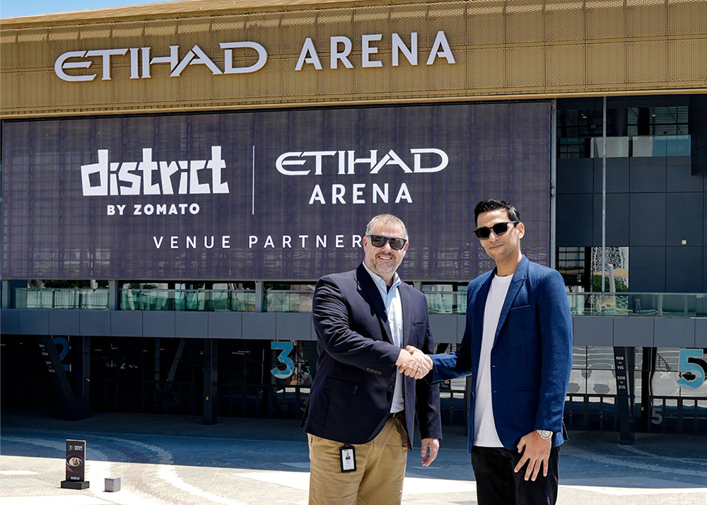 Etihad Arena and District by Zomato partner to bring global audiences to Yas Island