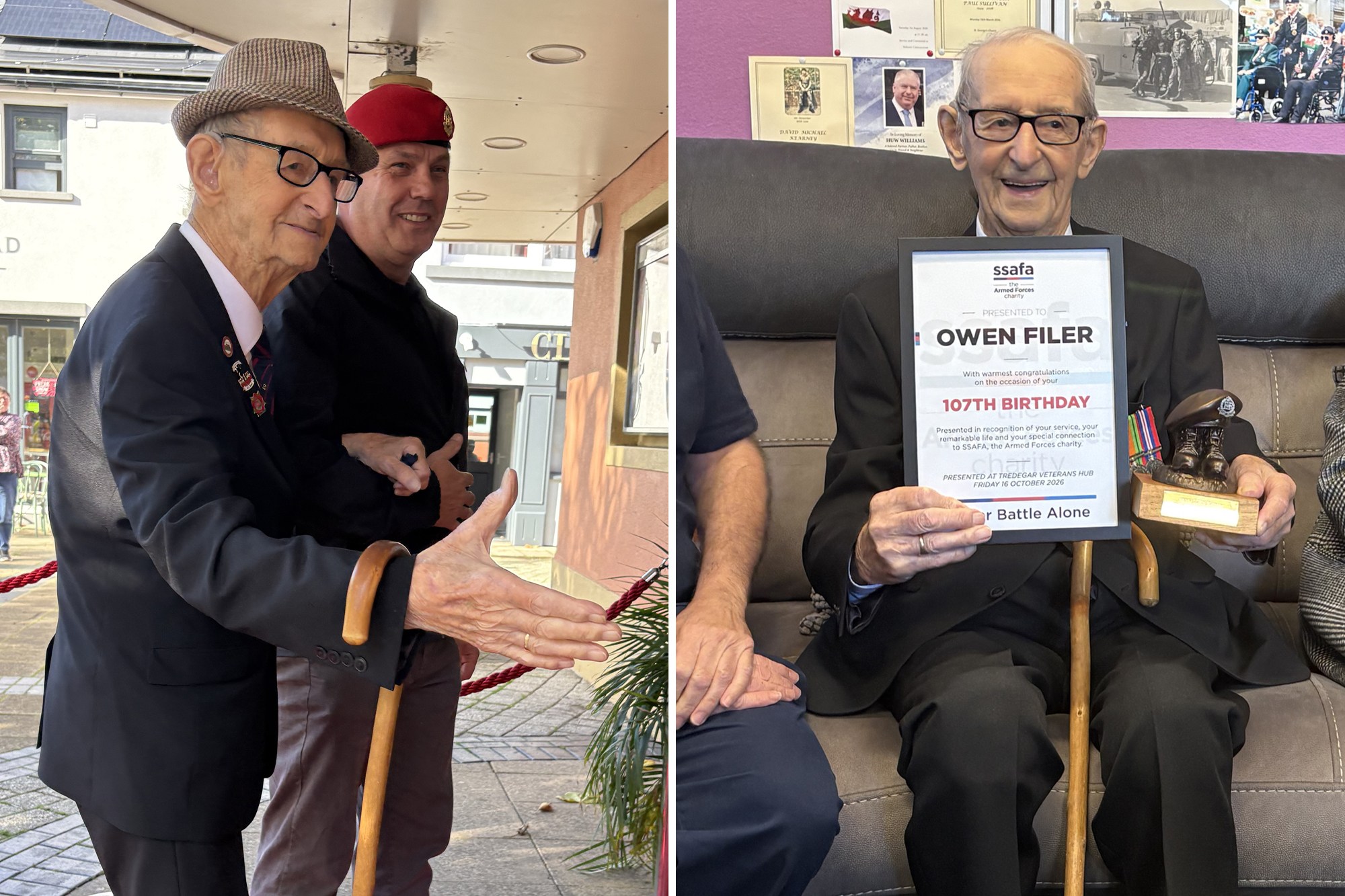 Wales’ ‘oldest man’ shares his surprising secret to a long life as he turns 107