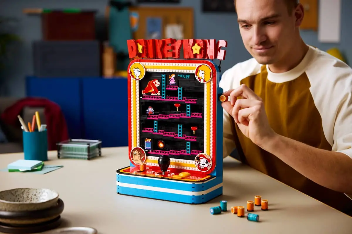الإعلان رسمياً عن حزمة LEGO الخاصة بلعبة Donkey Kong