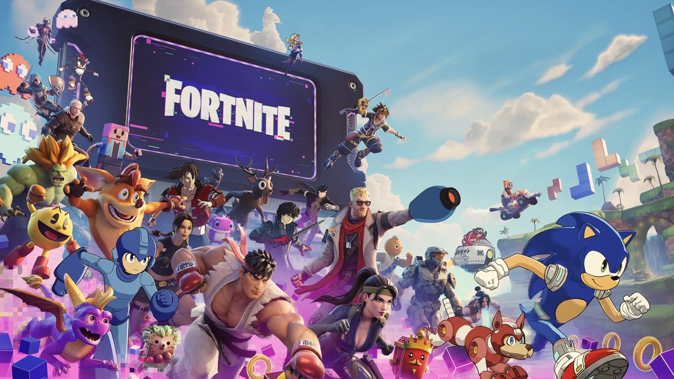 فورتنايت تشعل الموسم الجديد.. عرض Override يكشف عن Sonic وJoker وMega Man وCrash Bandicoot