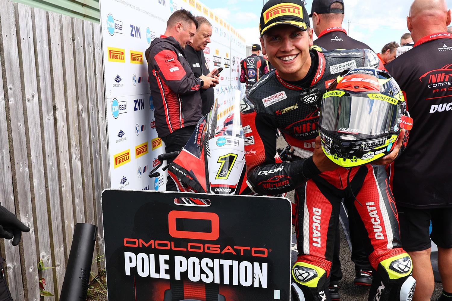 BSB Knockhill: Kyle Ryde secures third pole of the 2026 season