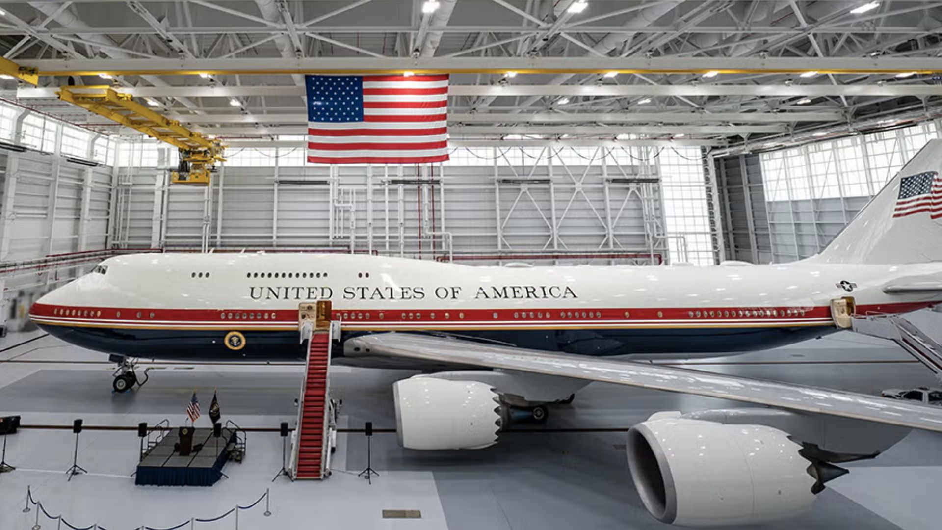L3Harris delivers new aircraft for Air Force One fleet, made extensive upgrades on Boeing 747-8