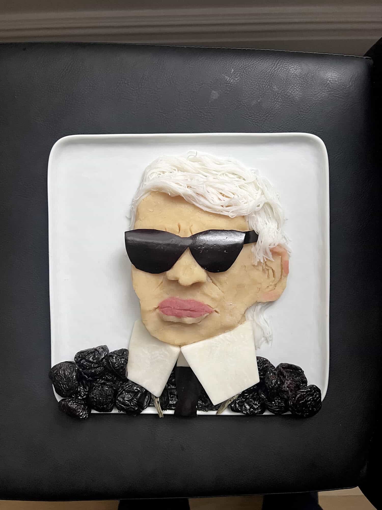 Karl Lagerfeld, Christian Siriano, Donatella Versace, Demna, Bad Bunny and More as Food Art!