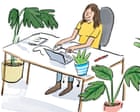 With the kids back at school, I finally get a break – back at my desk: the Becky Barnicoat cartoon