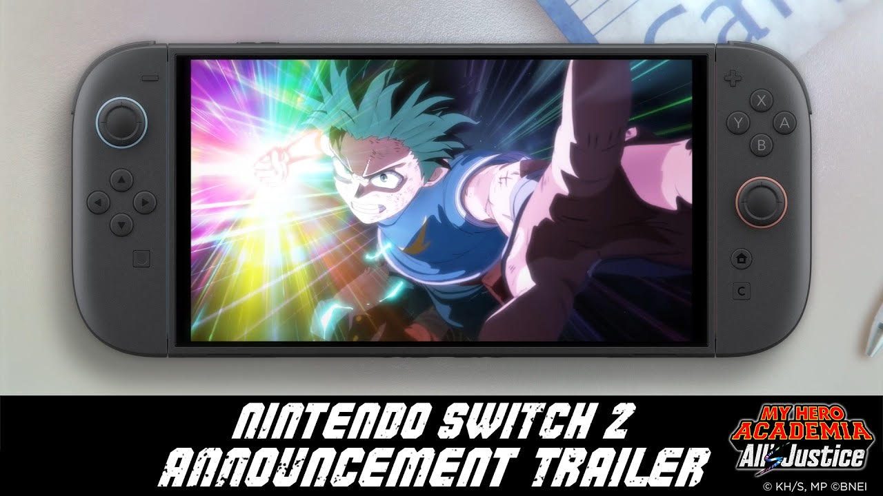 MY HERO ACADEMIA: ALL’S JUSTICE Brings Heroic Battles to Switch 2
