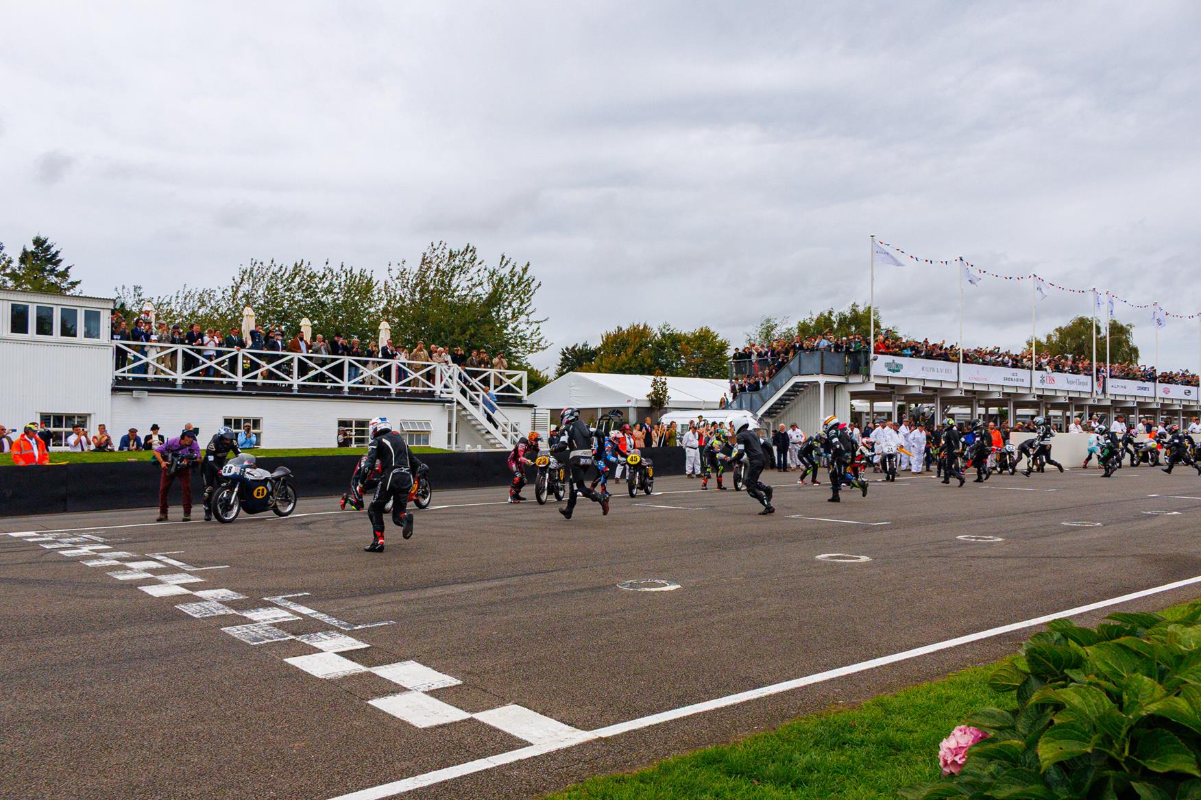 The Goodwood Revival returns this month with a huge roster of global motorcycle racing stars