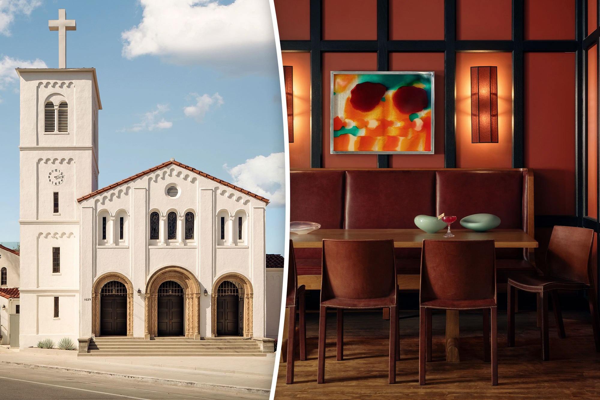 Shuttered LA church transformed into chic Silver Lake luxe hotel
