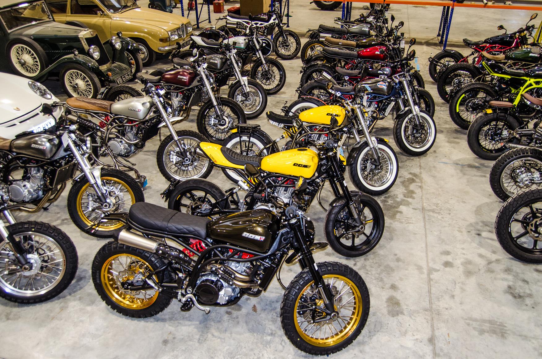 Online auction launched including multiple brand-new CCM motorcycles and huge range of spare parts