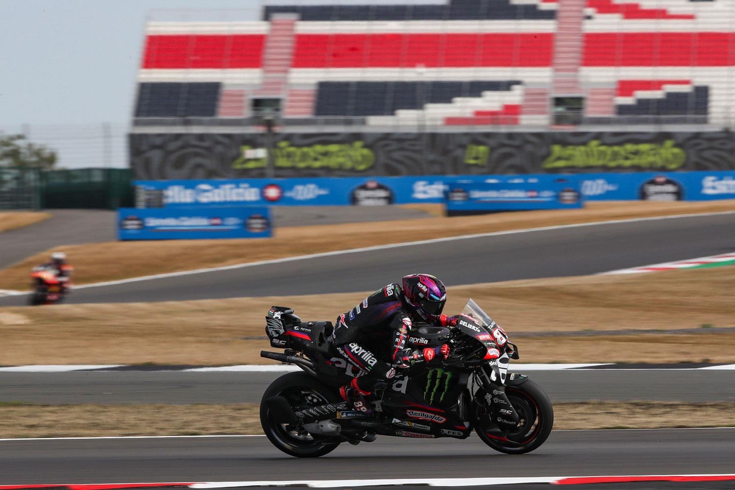 MotoGP Silverstone: Jorge Martin wins Sprint to extend championship lead