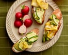 Rukmini Iyer’s quick and easy recipe for courgette and whipped feta bruschetta with radishes | Quick and easy