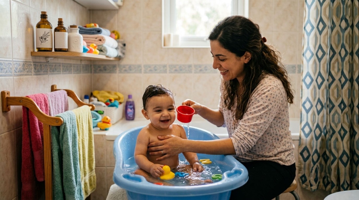 5 أشياء يجب أن تفعليها قبل أن تنهي حمام المولود