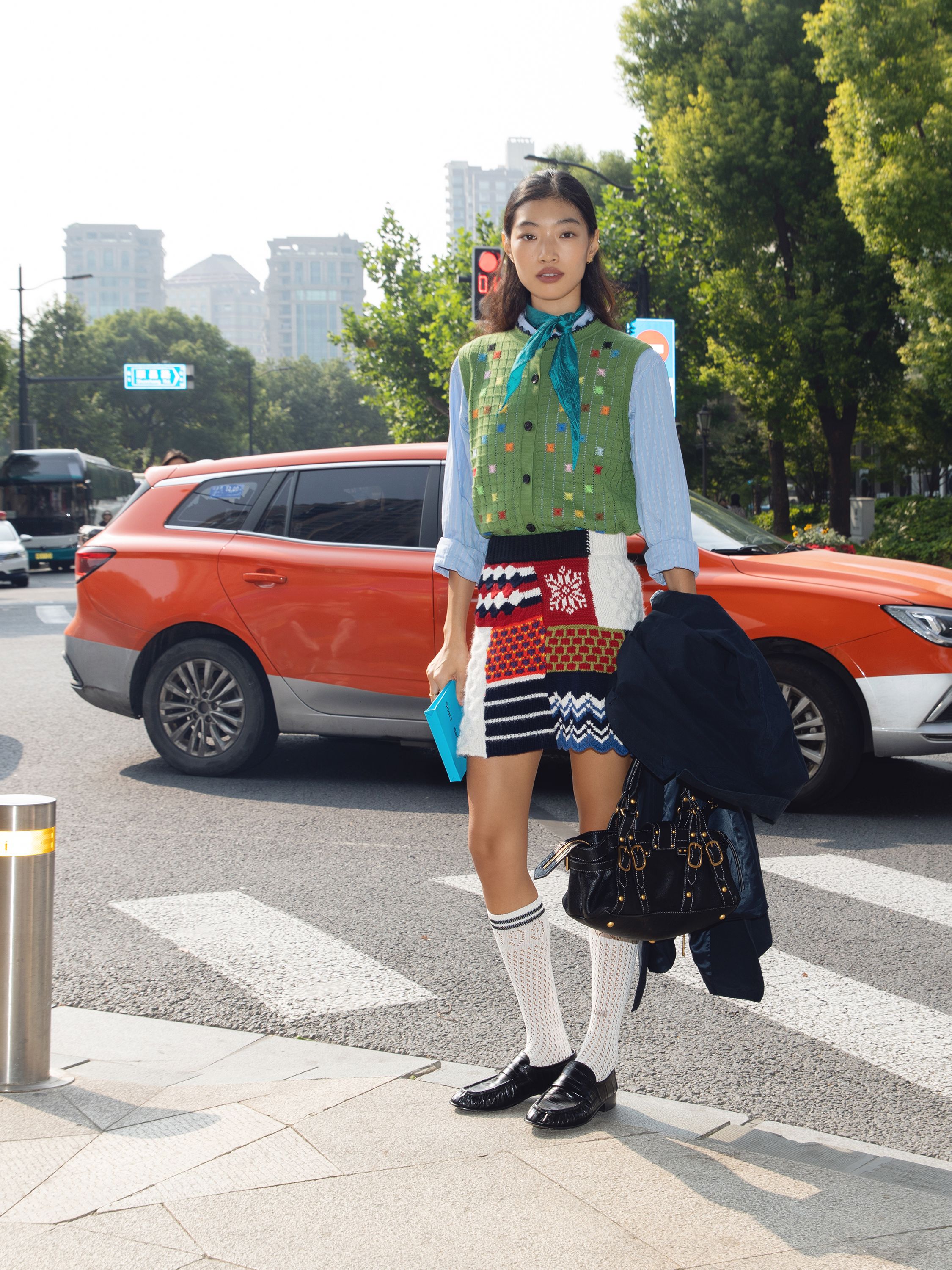 The Best Street Style Photos From the Spring 2027 Shows in Shanghai