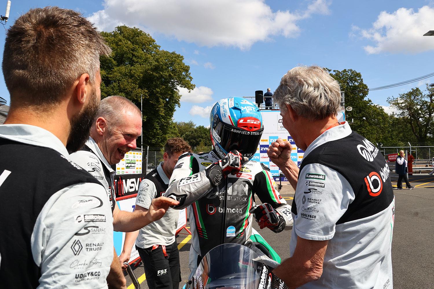 BSB Oulton Park: Max Cook smashes lap record to secure pole position