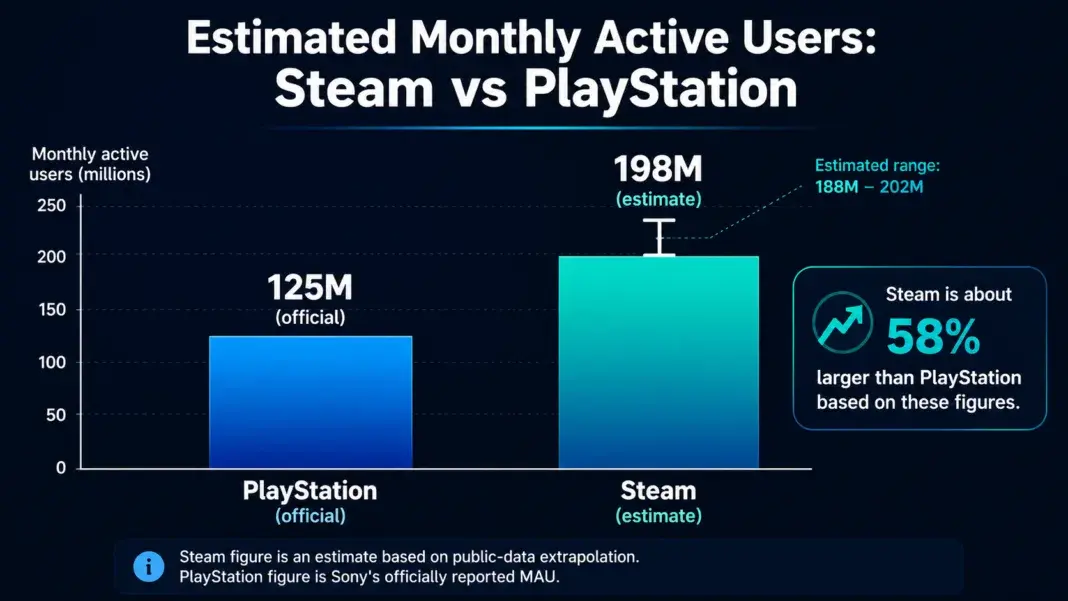 Reports: Steam Store is 50% Larger than PlayStation Platform!