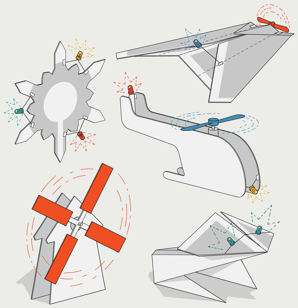 Make an Origami Circuit Board