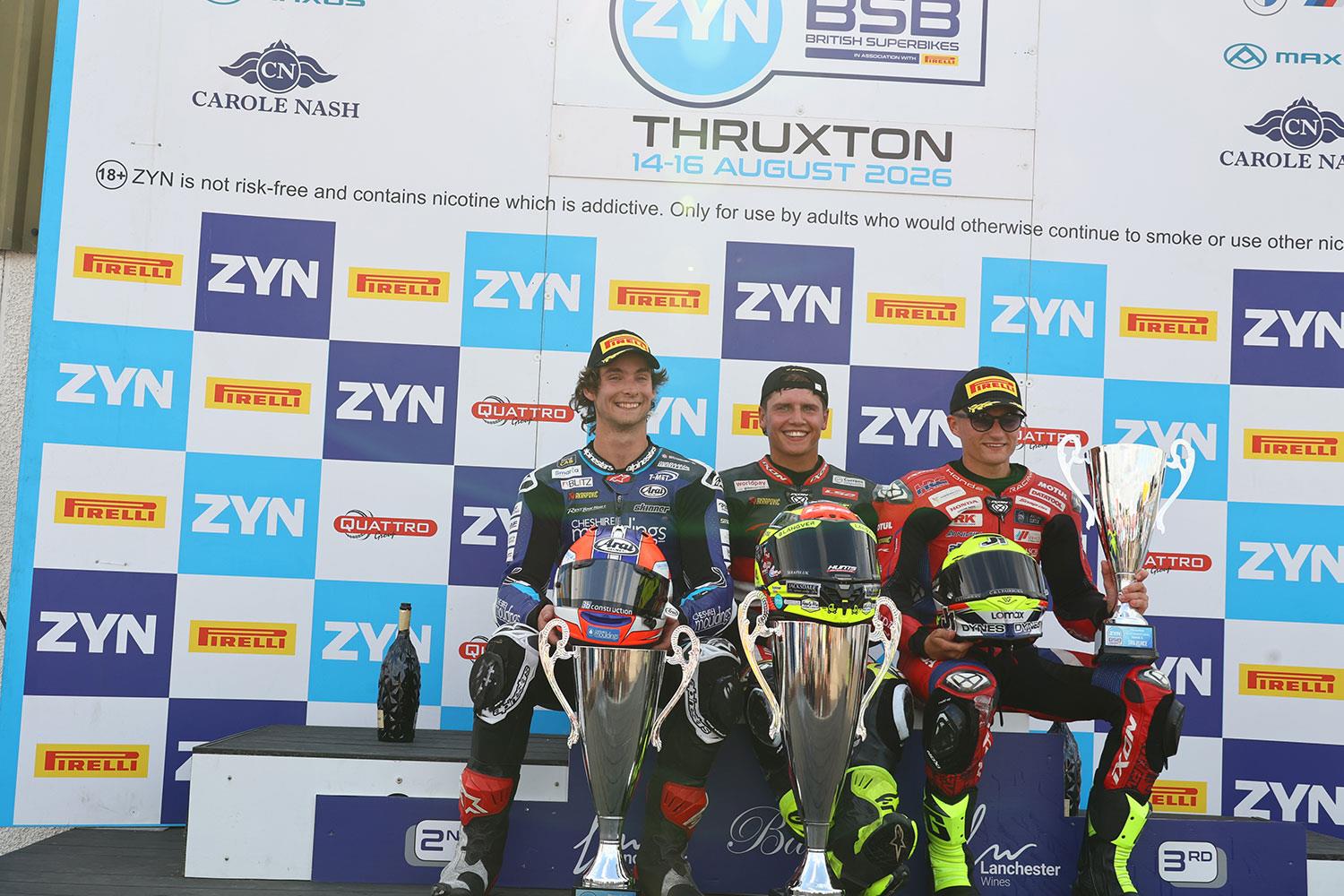 BSB Thruxton: Kyle Ryde ends Yamaha's circuit dominance to claim 13th win of 2026