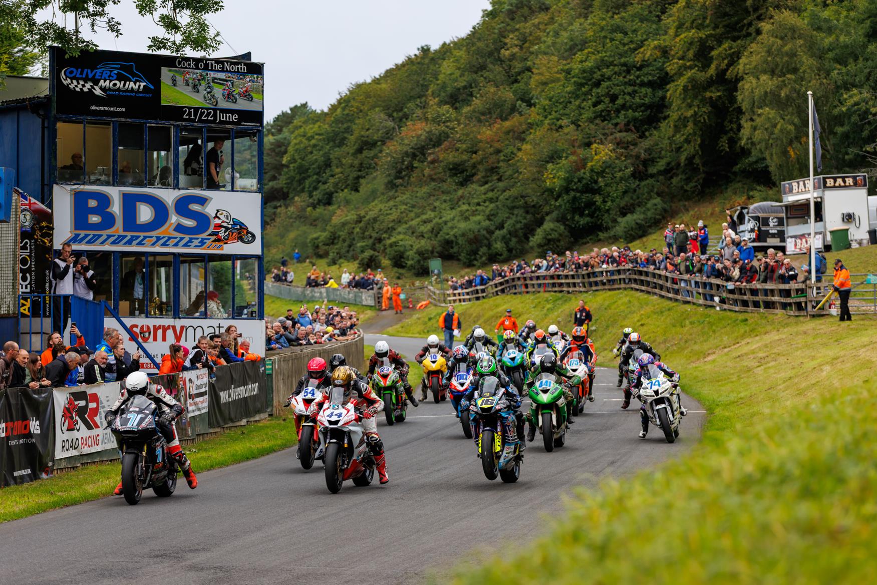 Huge line-up of road racing stars set for Scarborough this weekend for 80 years of Oliver's Mount