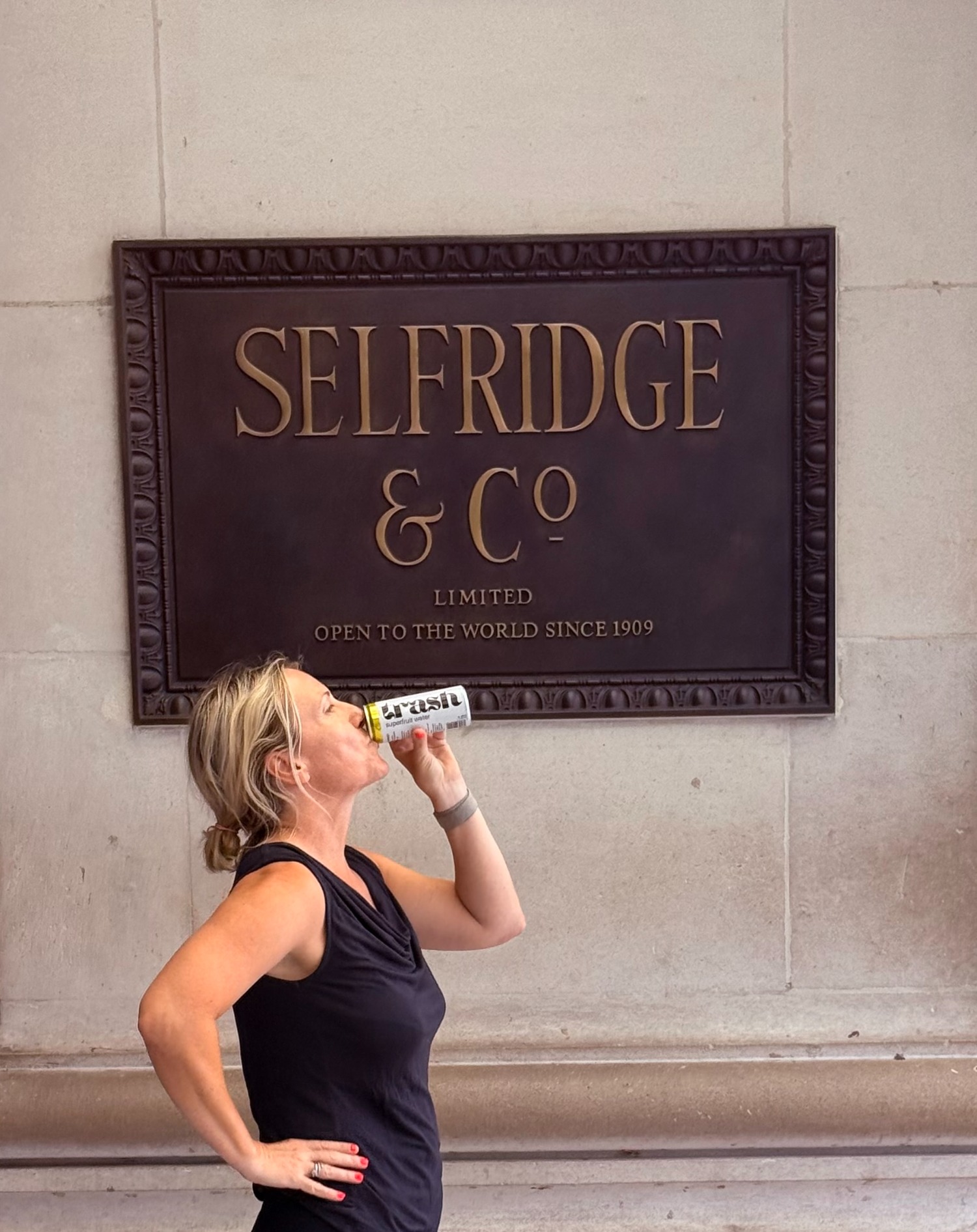 London Female Founder with 2 brands in Selfridges — one made from the other’s trash