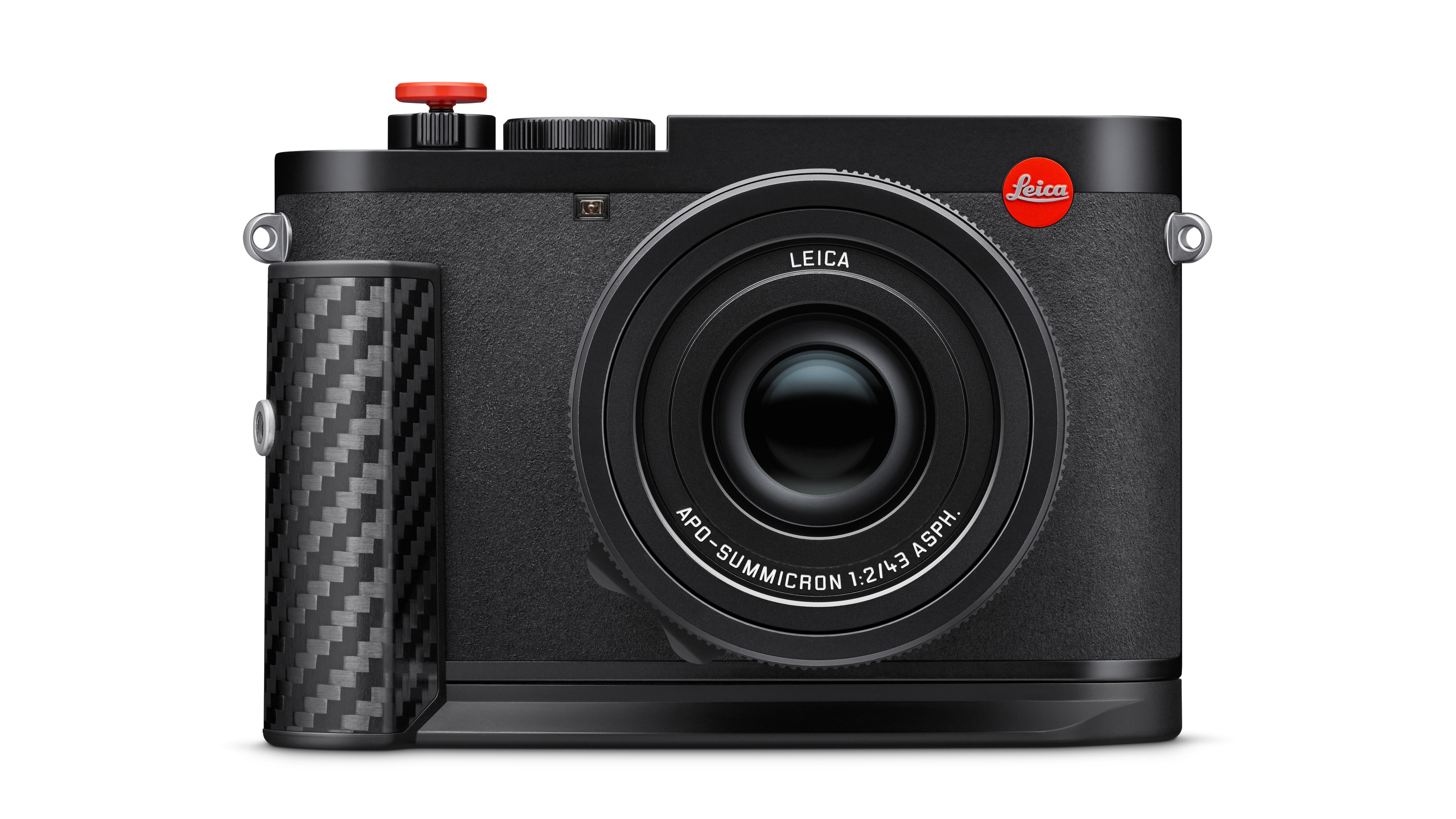 Leica’s F1 edition Q3 43 comes with carbon fiber, red accents and a race-inspired color mode