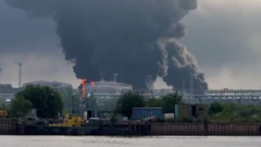 Ukraine Strikes Key Oil Facility in Russia's St. Petersburg