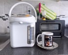 My favorite family heirloom: an old Zojirushi hot water dispenser better than any tea kettle