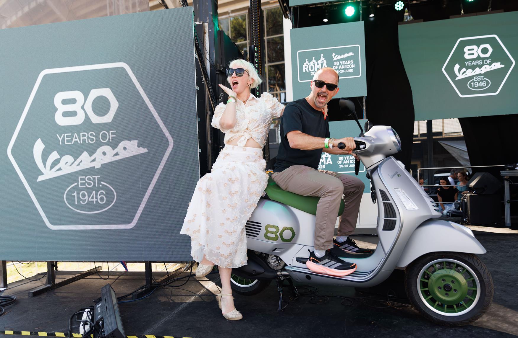 Eighty years of Vespas marked with a special edition scooter
