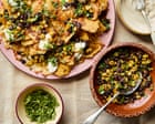 Georgina Hayden’s quick and easy recipe for charred corn, jalapeño and black bean nachos | Quick and easy