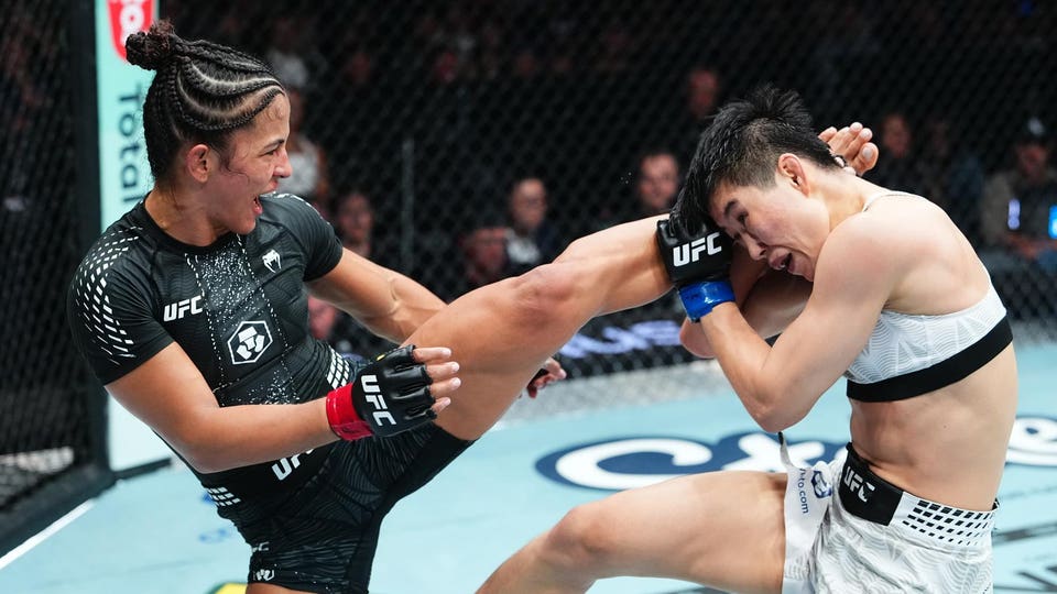 UFC 332 Packed With Finishes, New Champion Crowned, $400K In Bonuses Awarded