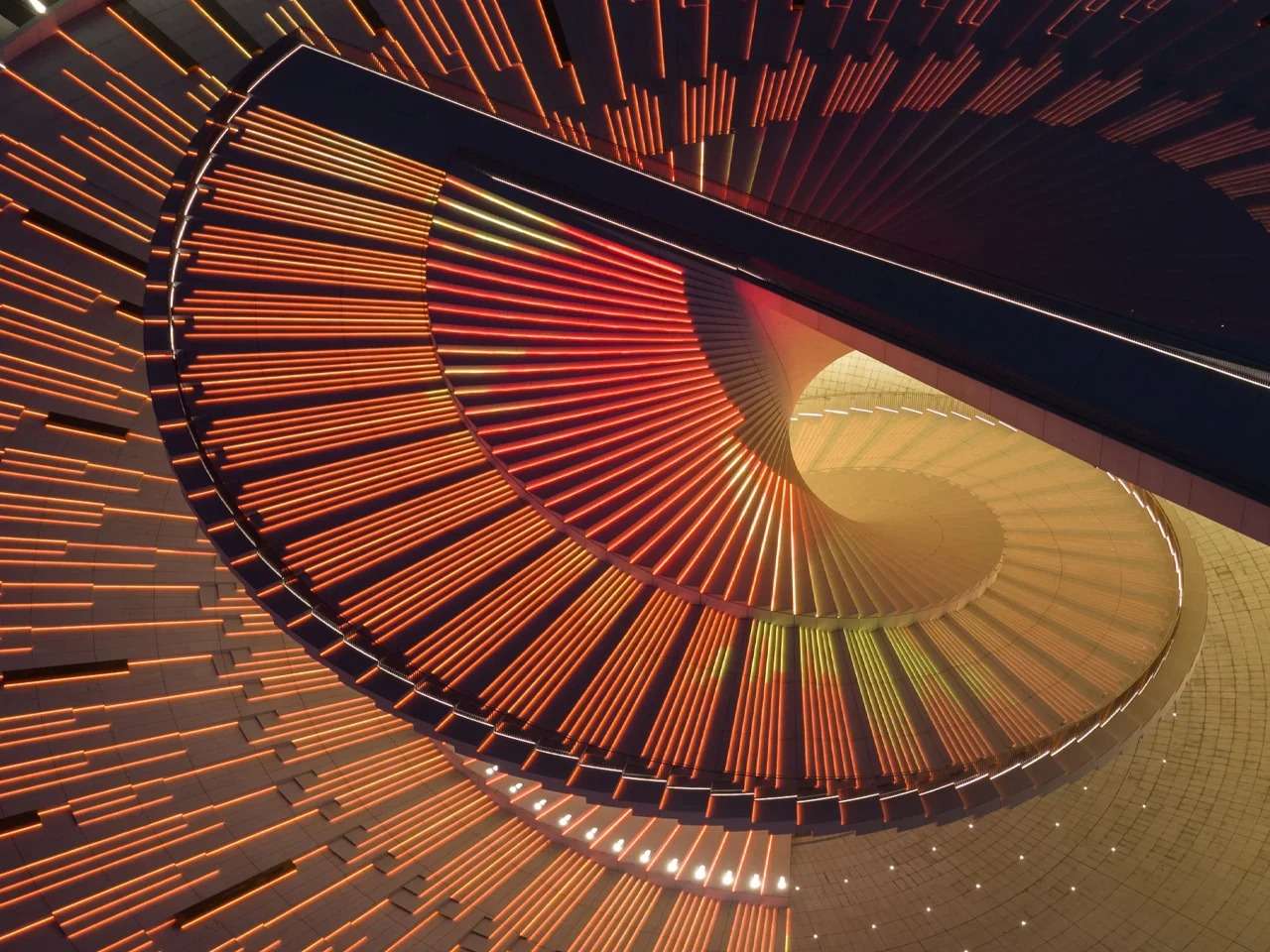 The design of the Shanghai Grand Opera House explores the relationship between culture and urban voids