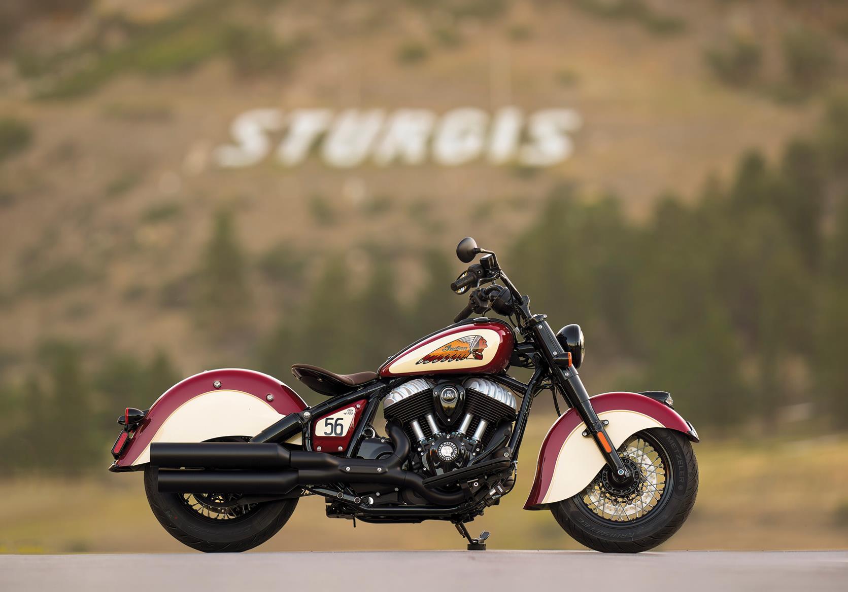 Indian Motorcycle launch special edition Chief Vintage cruiser at the Sturgis Motorcycle Rally