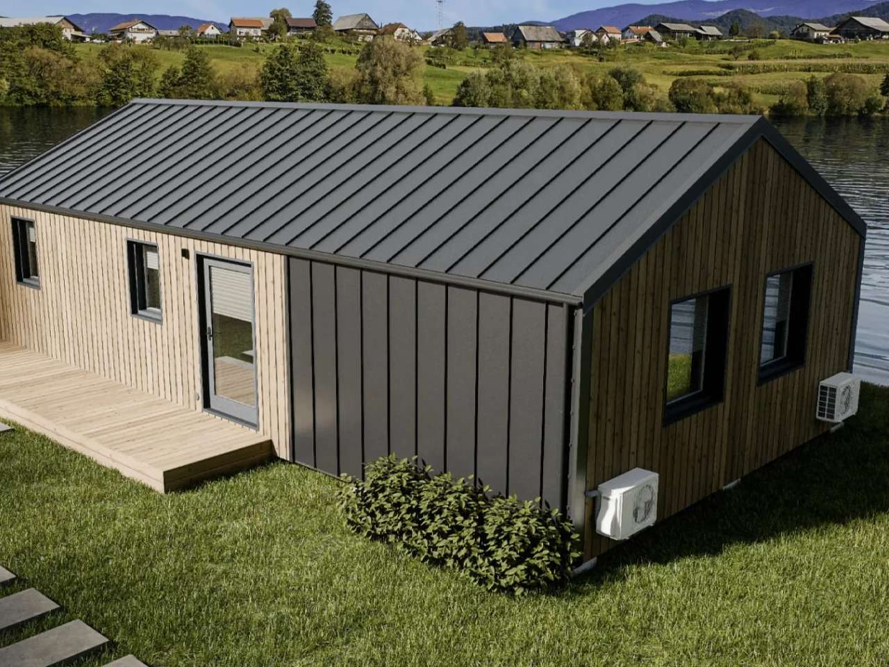 Vagabond Haven Evergreen XL design offers a new vision for prefab homes beyond the concept of mobility