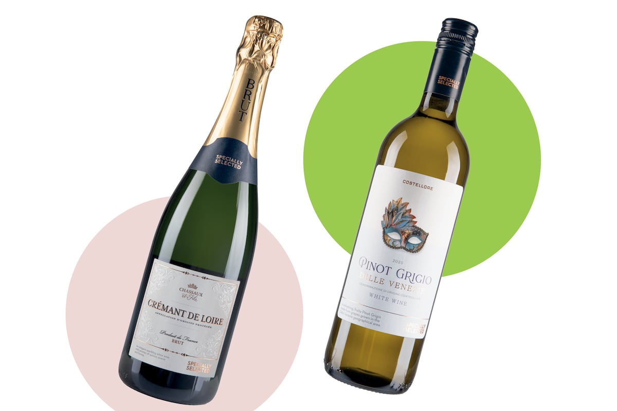A light white and a tasty sparkling wine from Aldi to mark the close of summer