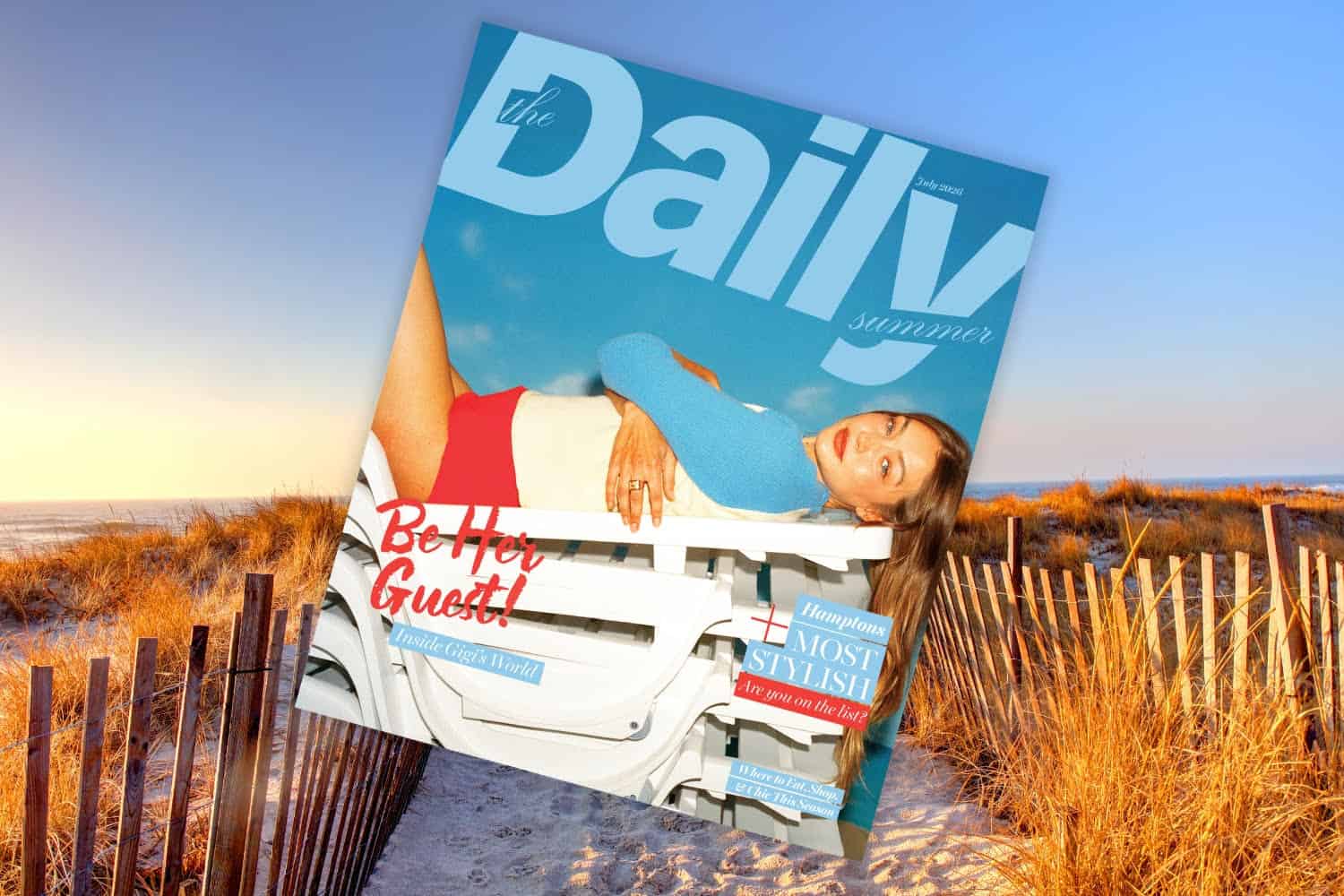 Gigi Hadid Covers The Daily Summer’s July Issue!