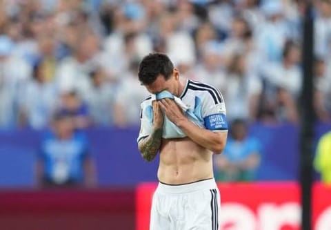 Messi's Tears Cost a Presenter Her Job!