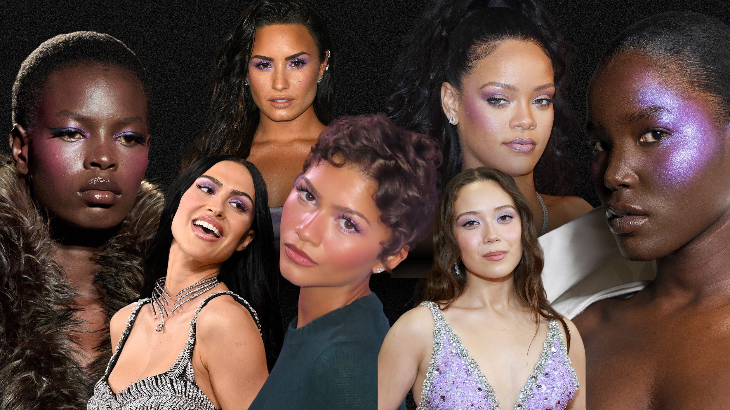 Purple Eyeshadow Is Fall’s Most Unexpected Makeup Trend