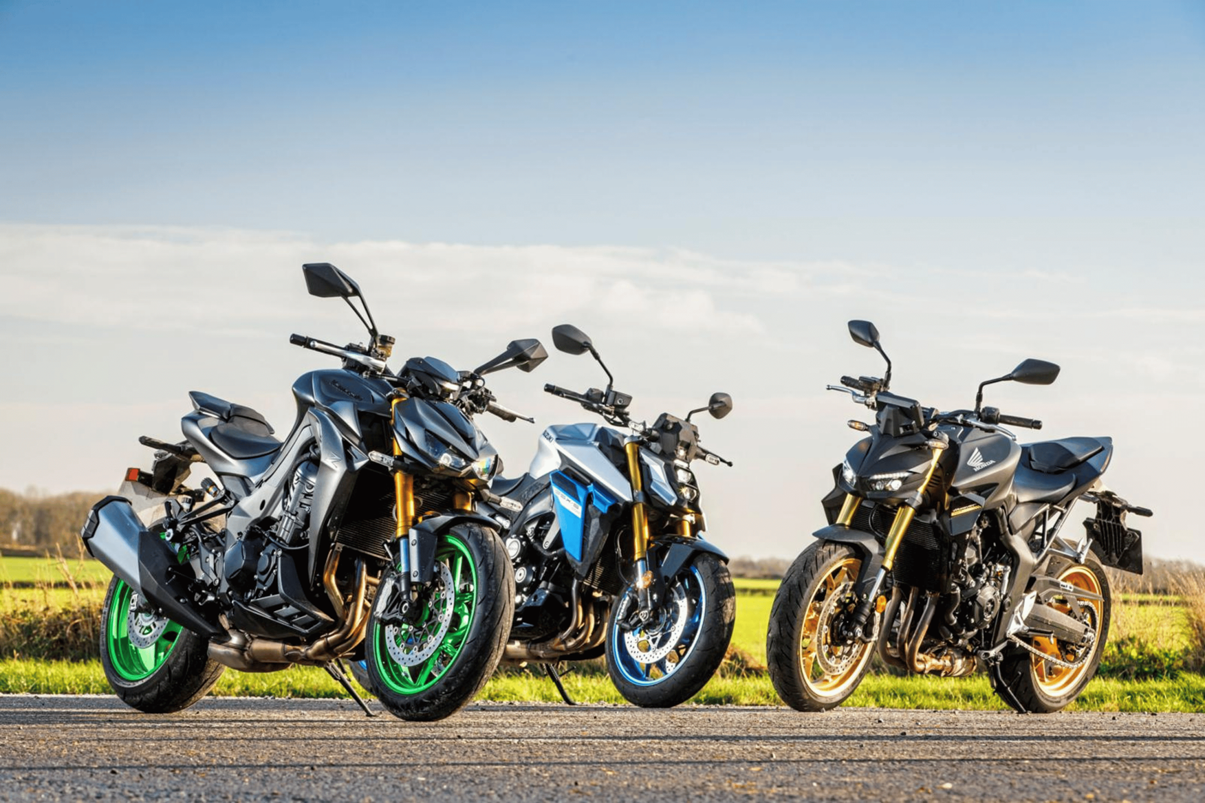 Does the new Kawasaki Z1100 SE stack up against Suzuki’s GSX-S1000 and the Honda CB1000 Hornet SP?