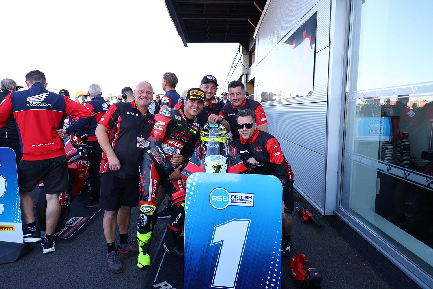 BSB Donington Park: Kyle Ryde secures 15th victory of 2026 season in Race One